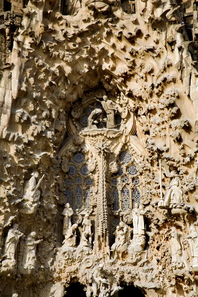 Barcelona - ausschnitt aus der sagrada la familia — Stockfoto