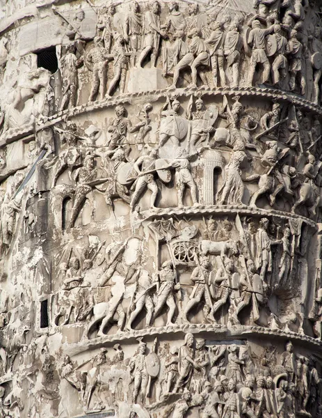 Roma - detalle de la Columna de Marco Aurelio —  Fotos de Stock