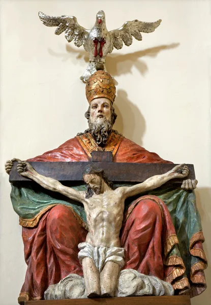 Santíssima Trindade da igreja de Viena - escultura — Fotografia de Stock