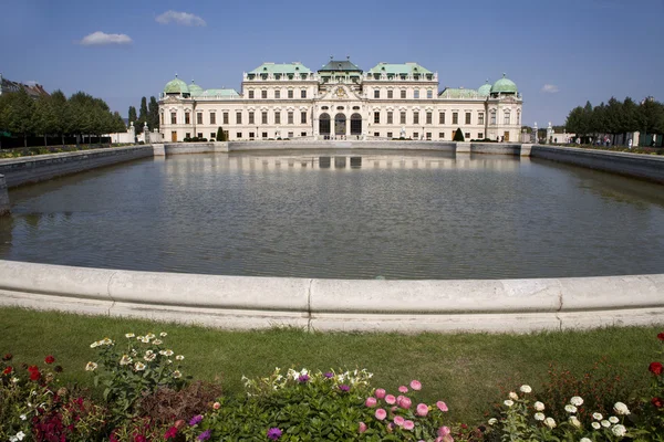 Paleis Belvedere - Wenen — Stockfoto