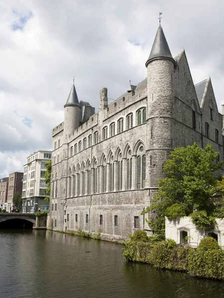 Gent - castello di Gerardo il diavolo — Foto Stock