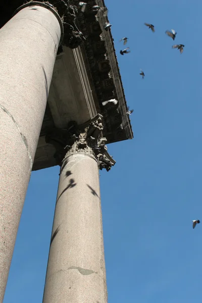 Pantheon - Řím - sloupce — Stock fotografie