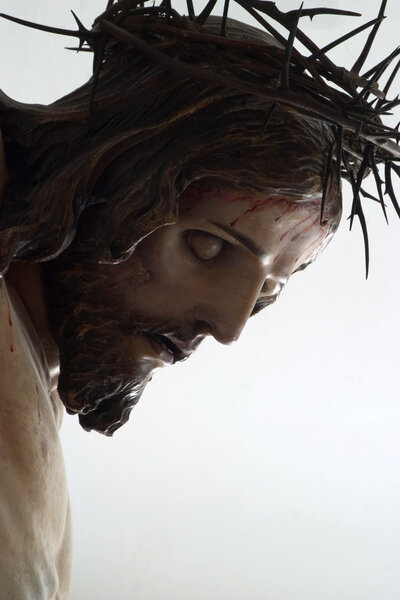 Jesus Christ on the cross - head
