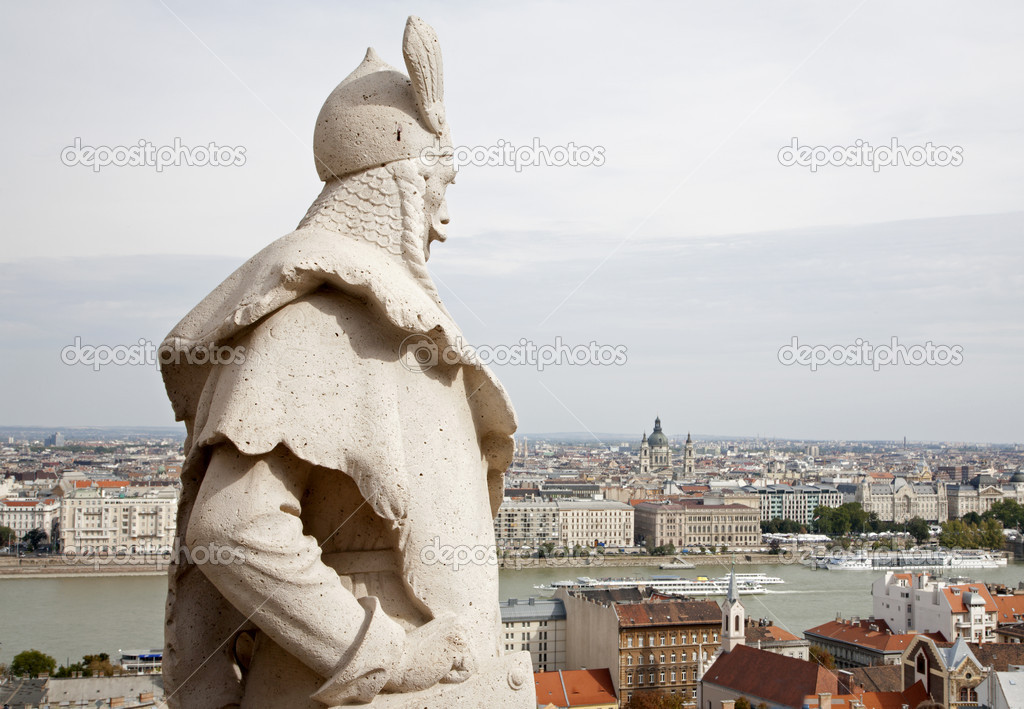 Budapest - outlook from Fisher bastion