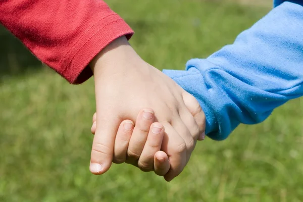 Hands of little girls — Stock Photo, Image