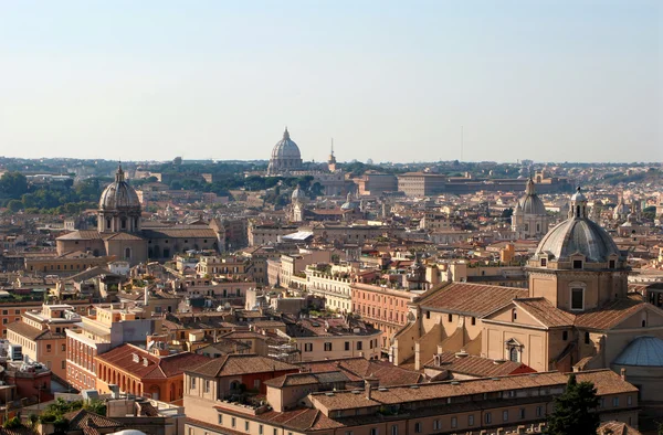 Rom - ausblick von vittorio emanuel denkmal — Stockfoto