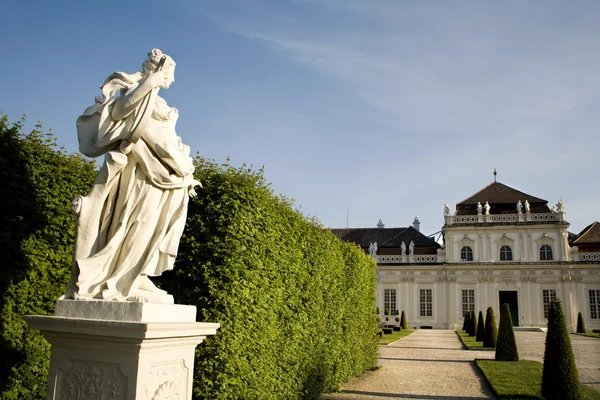 Vienna- parque do palácio Belvedere — Fotografia de Stock