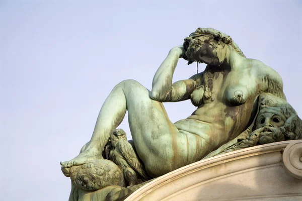 Florens - detalj från michelangelo monument - piazza michelangelo — Stockfoto