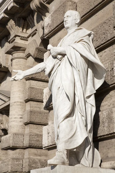 팔 라 디 Giustizia의 로마-시세-외관 — 스톡 사진