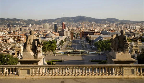 Barcelona - Hiszpania kwadrat — Zdjęcie stockowe
