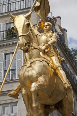 Paris - joan arc in heykeli