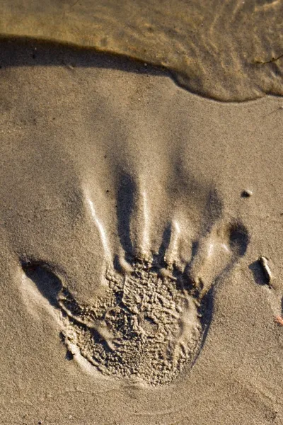 El kum Beach kopyası — Stok fotoğraf