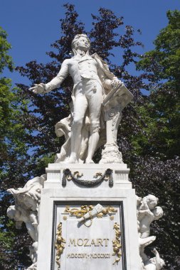 Mozart Viyana Park memorial