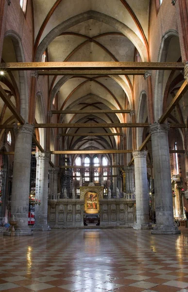 Venedig - Innenraum der Kirche — Stockfoto