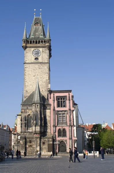 Town-hall of old town in prague — Stock Photo, Image