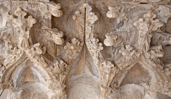 KOSICE - JANUARY 3: Detail from tower of Saint Elizabeth gothic cathedral after cleaning on January 3, 2013 in Kosice, Slovakia. — Stock Photo, Image