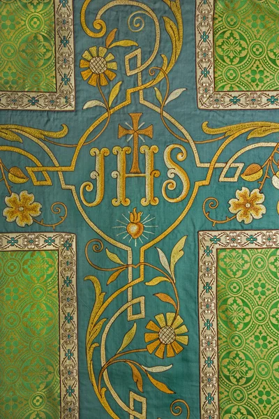 Kruis - detail van vestment — Stockfoto