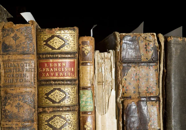 Detail of old books — Stock Photo, Image
