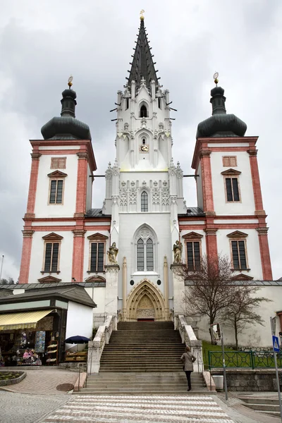 Mariazell - святая святыня из Австрии — стоковое фото