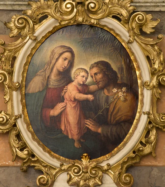 Heilige familie uit Wenen kerk — Stockfoto