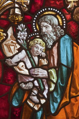 Madrid - 10 Mart: saint joseph pencere camı kilise san jeronimo tramvayın gerçek tarih 10 Mart 2013 İspanya'dan.