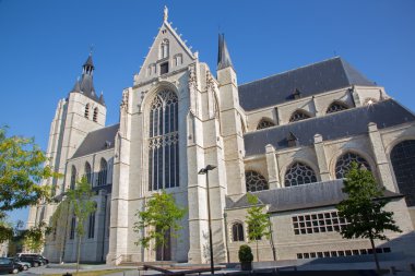 Mechelen - our lady Gotik kilise de dyle Güney arasında