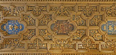 Roma - basilica santa prassede çatısı