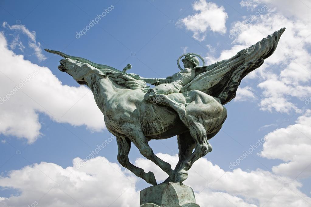 Paris - statue of Joan of Arc by Holger Wendekinch