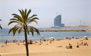 Beach in Barcelona