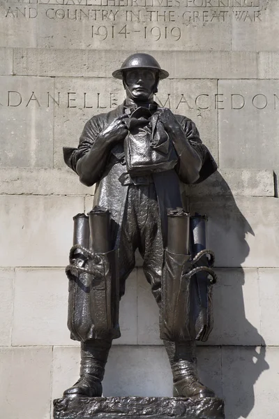 Londen - monument van eerste Wereldoorlog — Stockfoto