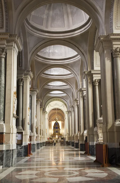 Palermo - 8. dubna: boční trojlodní katedrála nebo dómu na 8 dubna 2013 v Palermu, Itálie. — Stock fotografie