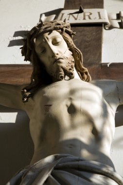 jusus Viyana Kilise'nin giriş çapraz üzerinde