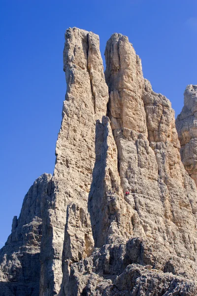 Vajolet towers - dolomites — Stock Photo, Image