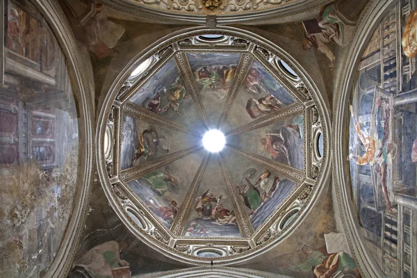 Milan - cupola of Cappella Fopa - San Mark church by Paolo Lomazzo 1571, Prophets and Sybils — Stock Photo, Image