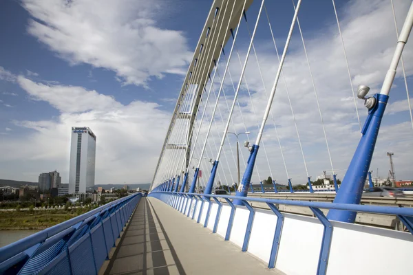 Bratislava - Apolo nuevo puente arqueado —  Fotos de Stock