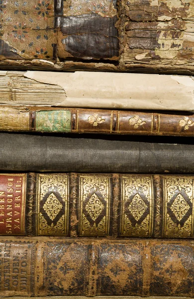 Detail of old books — Stock Photo, Image