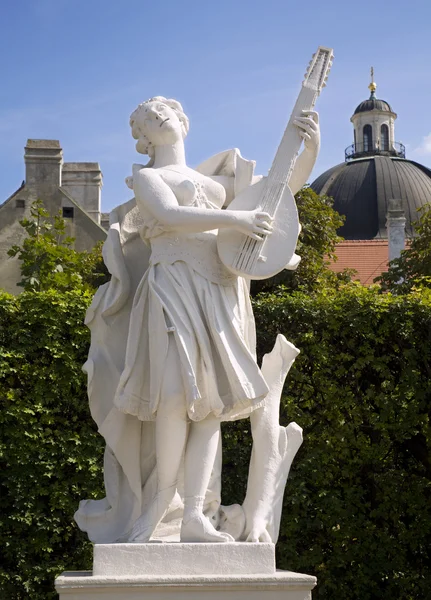 Múza z Vídně paláce - belvedere — Stock fotografie