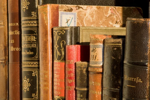 Detail of old books — Stock Photo, Image