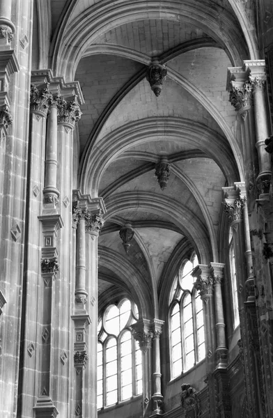 Париж - церкви Святого Євстафія — стокове фото
