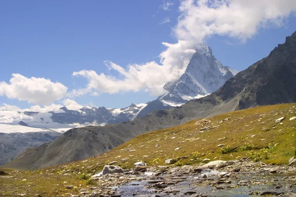 Matterhorn - Svájc — Stock Fotó