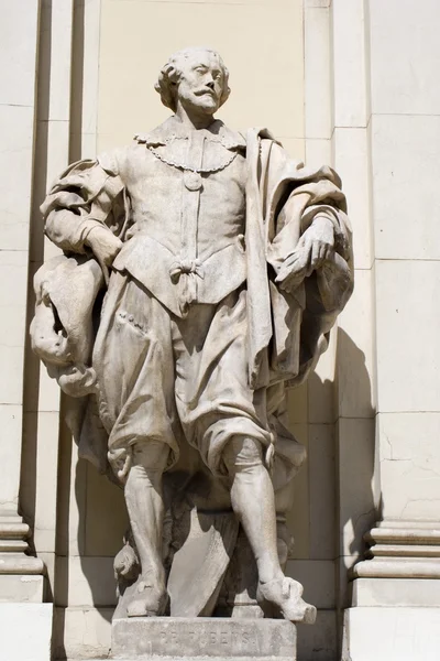 Rubens statue on the vienna museum — Stock Photo, Image