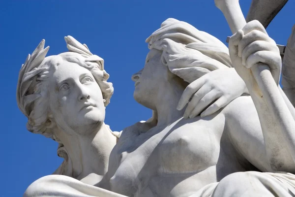 Detail from fountain in vienna — Stock Photo, Image