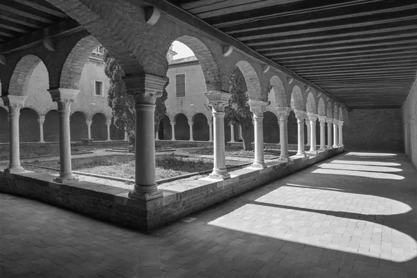 Venice - atrium of church San Francesco della Vigna — Stock Photo, Image