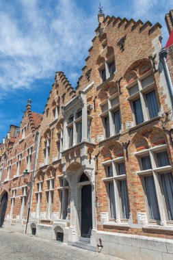 Bruges - sint annarei sokak typicaly tuğla ev.