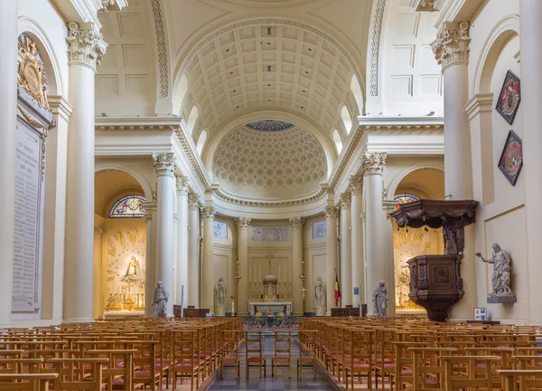 Bruksela, Belgia - 15 czerwca 2014: Kościół st. jacques w coudenberg. — Zdjęcie stockowe