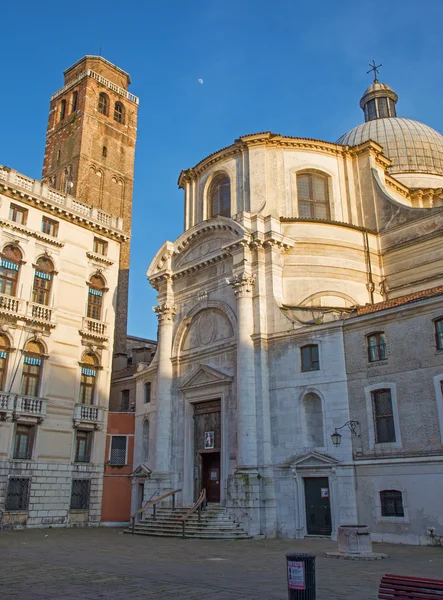 Venecia - chiesa di San Geremia en la luz de la tarde —  Fotos de Stock
