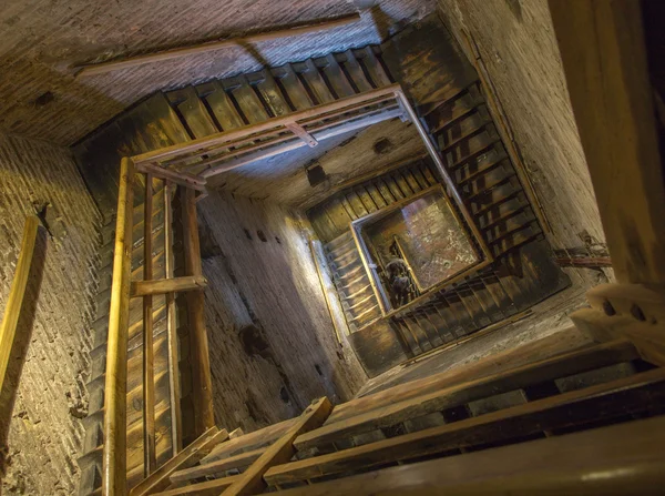 Μπολόνια - σκάλες του torre Ασινέλλι — Φωτογραφία Αρχείου
