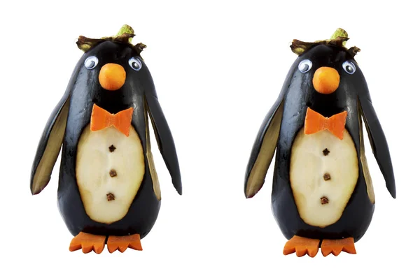 Баклажаны пингвинов — стоковое фото