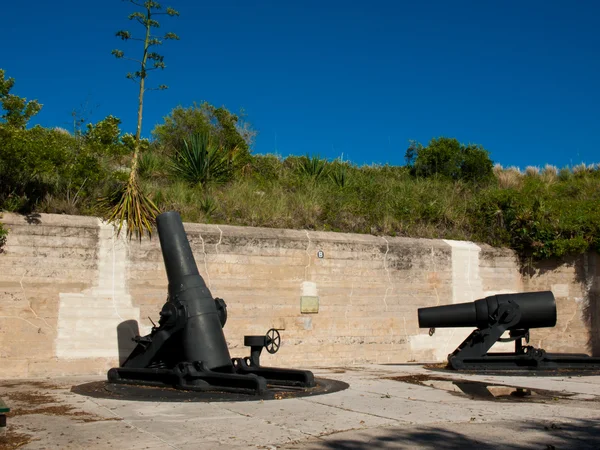 Fort Cannons — Stock Photo, Image