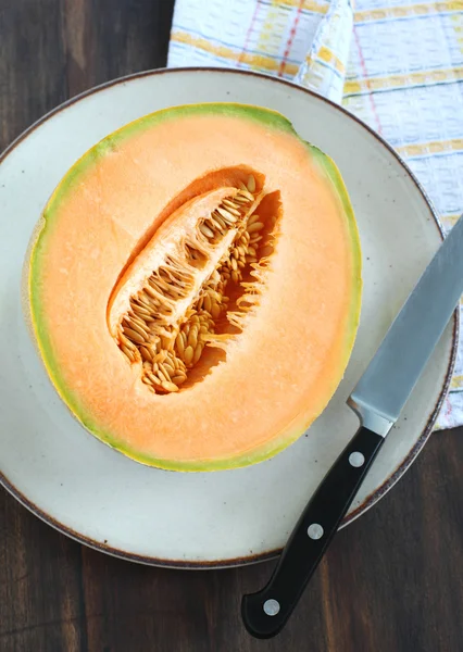 Meloen meloen — Stockfoto